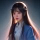 王思雨女士专业照，健身教练与运动内衣测评师，运动装扮充满活力，健身房背景